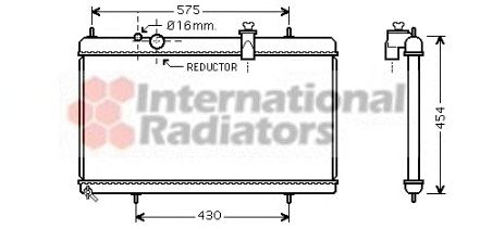 Radiator, engine cooling 60402256
