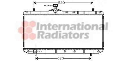 Radiator, engine cooling 60522062