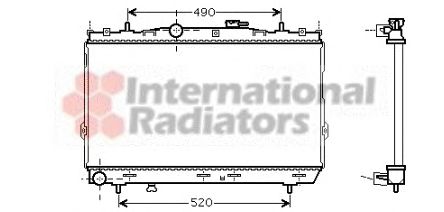 Radiator, engine cooling 60822095