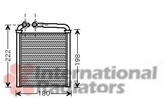 Permutador de calor, aquecimento do habitáculo 60586256