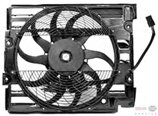 Ventilador, condensador do ar condicionado 8EW 351 040-111