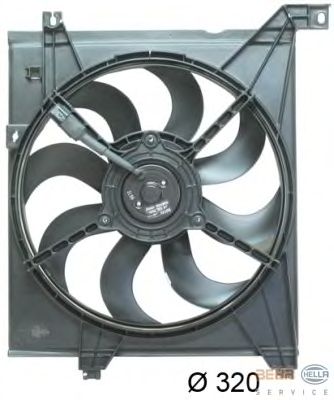 Fan, radiator 8EW 351 043-181