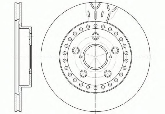Тормозной диск 6561.10