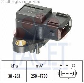 Air Pressure Sensor, height adaptation; Sensor, intake manifold pressure 10.3104