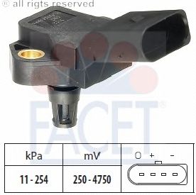 Air Pressure Sensor, height adaptation; Sensor, intake manifold pressure 10.3112