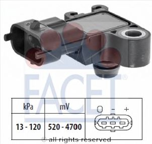 Air Pressure Sensor, height adaptation; Sensor, intake manifold pressure 10.3195