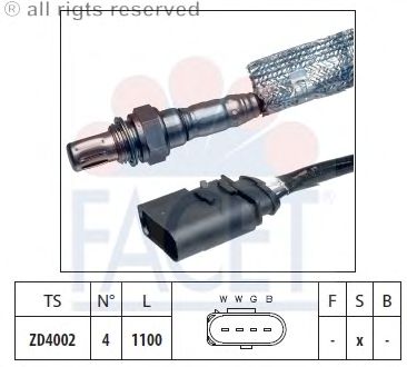 Lambda Sensor 10.7170