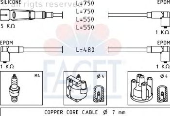 Ignition Cable Kit 4.8736