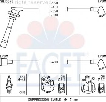 Ignition Cable Kit 4.9732