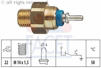 Temperature Switch, coolant warning lamp 7.4070