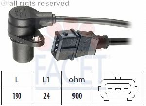 Generador de impulsos, cigüeñal; Generador de impulsos, Volante motor 9.0180