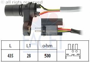 RPM Sensor, automatic transmission 9.0393