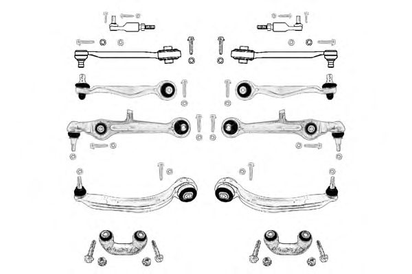 Repair Kit, wheel suspension 0904199-K