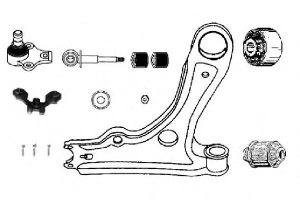 Repair Kit, wheel suspension 0900040