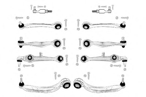 Repair Kit, wheel suspension 0904524-K