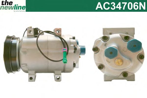 Compresor, aire acondicionado AC34706N