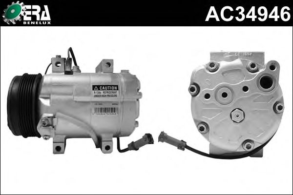 Kompressor, klimaanlæg AC34946