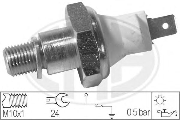 Interruptor de control de la presión de aceite 330024