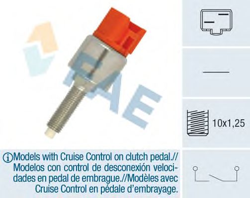 Brake Light Switch; Switch, clutch control 24630