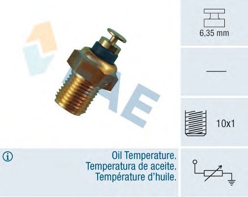 Sensor, temperatura do óleo 32200
