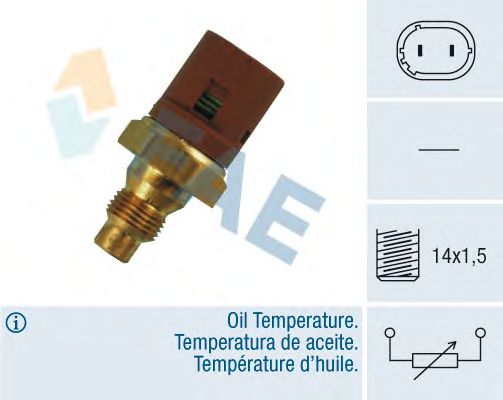 Sensor, temperatura do óleo 32490