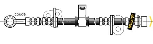 Tubo flexível de travão F5232