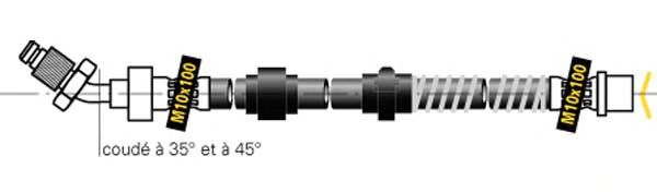 Tubo flexível de travão F5525