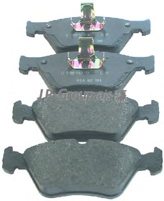 Brake Pad Set, disc brake 1263600710