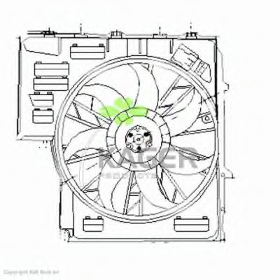 Ventilateur, refroidissement du moteur 32-2018