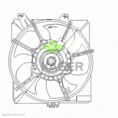Fan, motor sogutmasi 32-2061