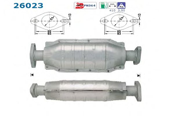 Catalytic Converter 26023