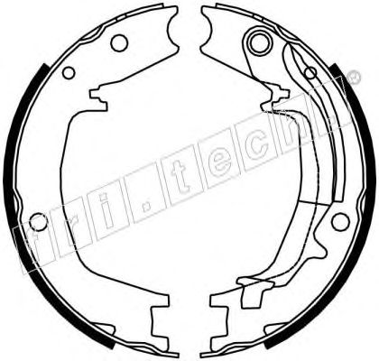 Комплект тормозных колодок, стояночная тормозная система 1046.215Y