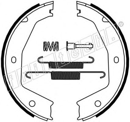 Комплект тормозных колодок, стояночная тормозная система 1048.002K