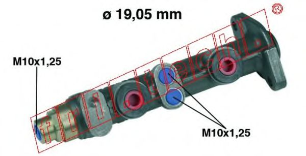 Bremsehovedcylinder PF072