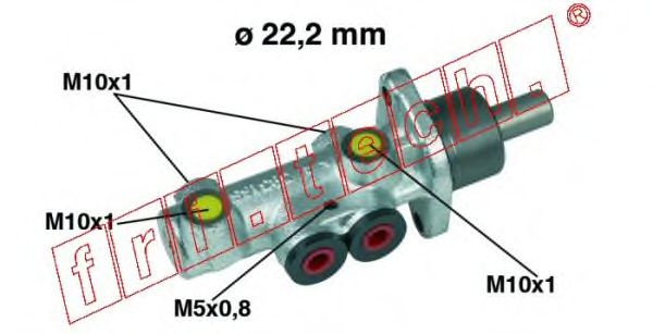 Cilindro principal de freno PF263