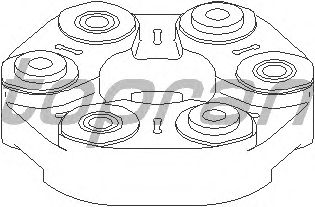 Joint, propshaft 501 591