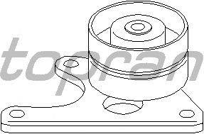 Deflection/Guide Pulley, timing belt 720 136
