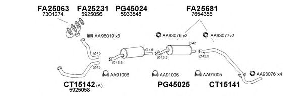 Exhaust System 250382