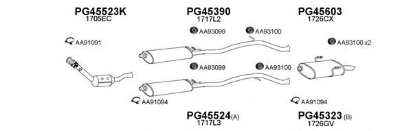 Exhaust System 450128