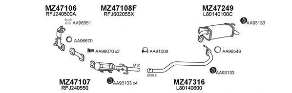 Exhaust System 470101