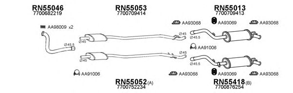 Exhaust System 550016