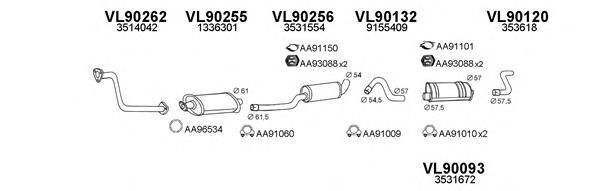 Exhaust System 900125