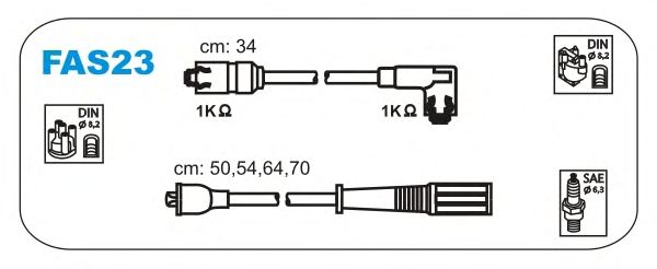 Ignition Cable Kit FAS23