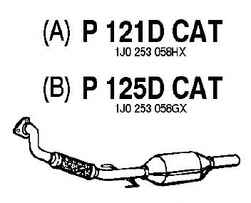Catalytic Converter P121DCAT