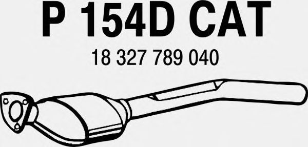 Catalytic Converter P154DCAT