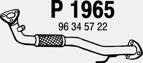 Труба выхлопного газа P1965