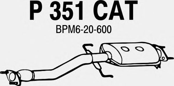 Catalytic Converter P351CAT