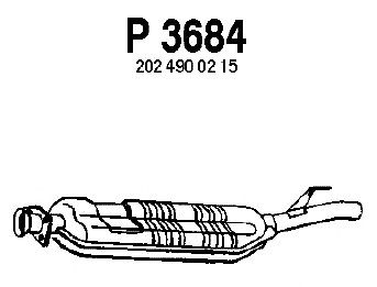 Middle Silencer P3684