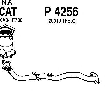 Tubo gas scarico P4256