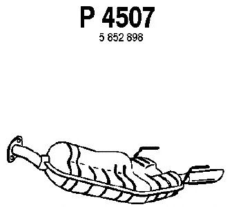 sluttlyddemper P4507